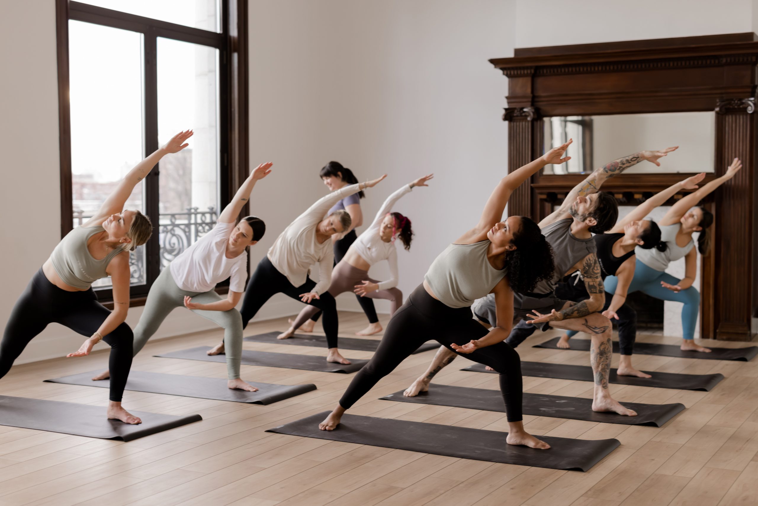 Novara Power yoga class